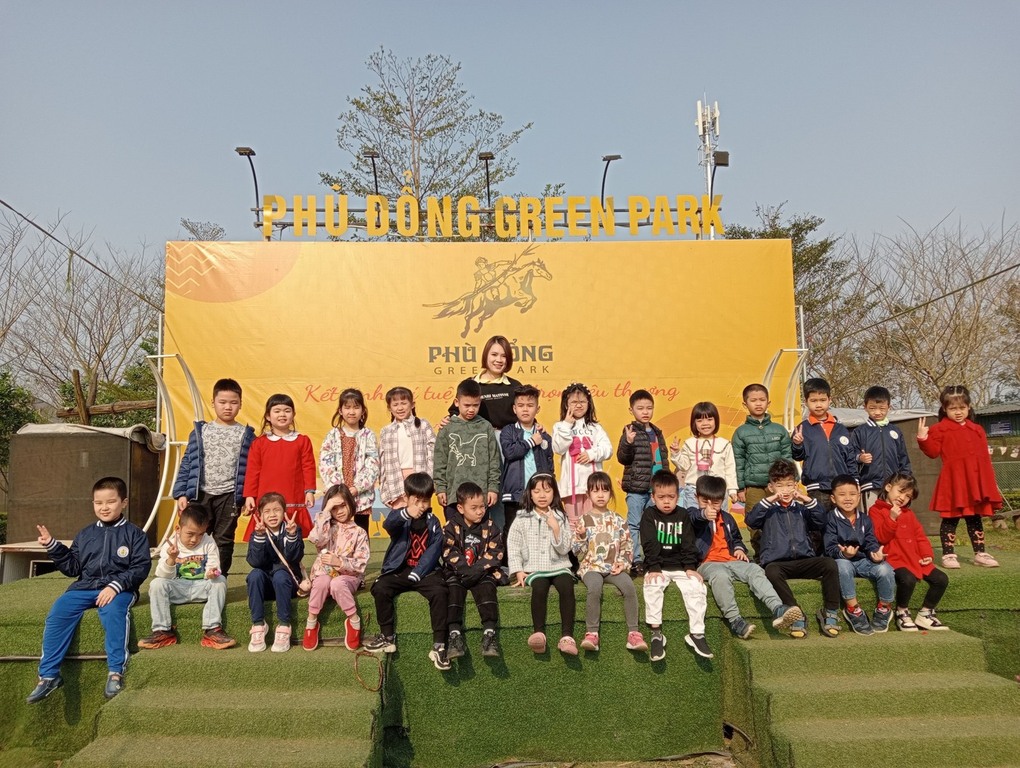 Chuyến tham quan tại Khu sinh thái Phù Đổng Green Park đầy ý nghĩa và thú vị của học sinh khối 1 trường Tiểu học Hoàng Hoa Thám