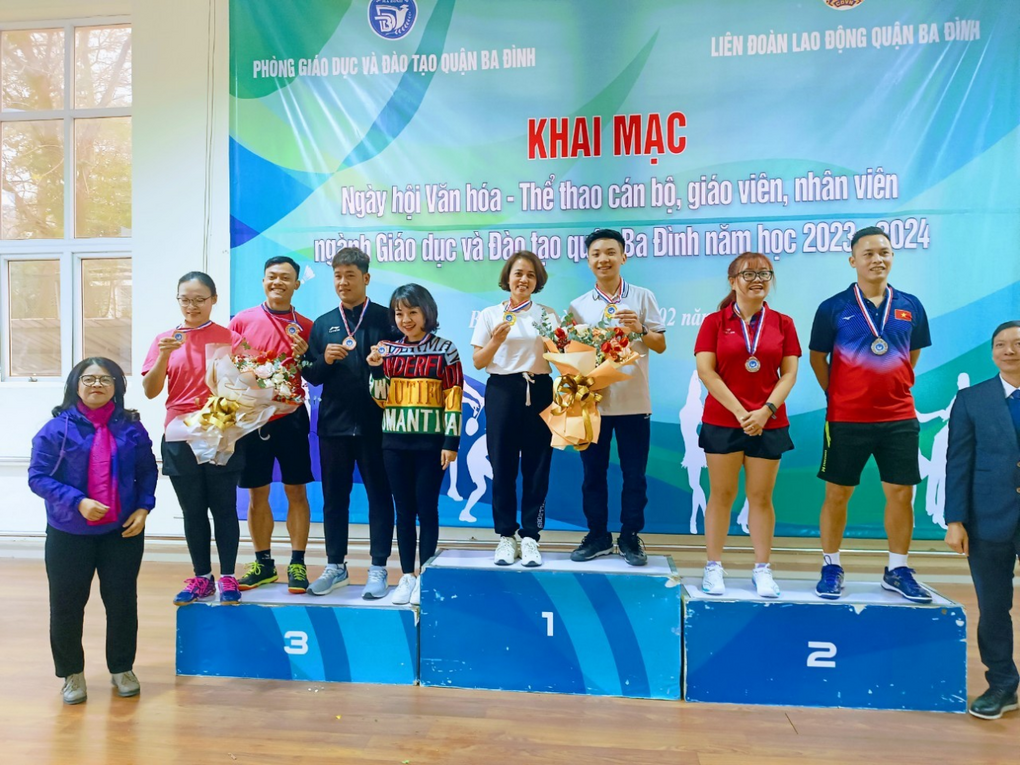 Lấp lánh tấm Huy chương vàng trong Ngày hội Văn hóa – Thể thao quận Ba Đình