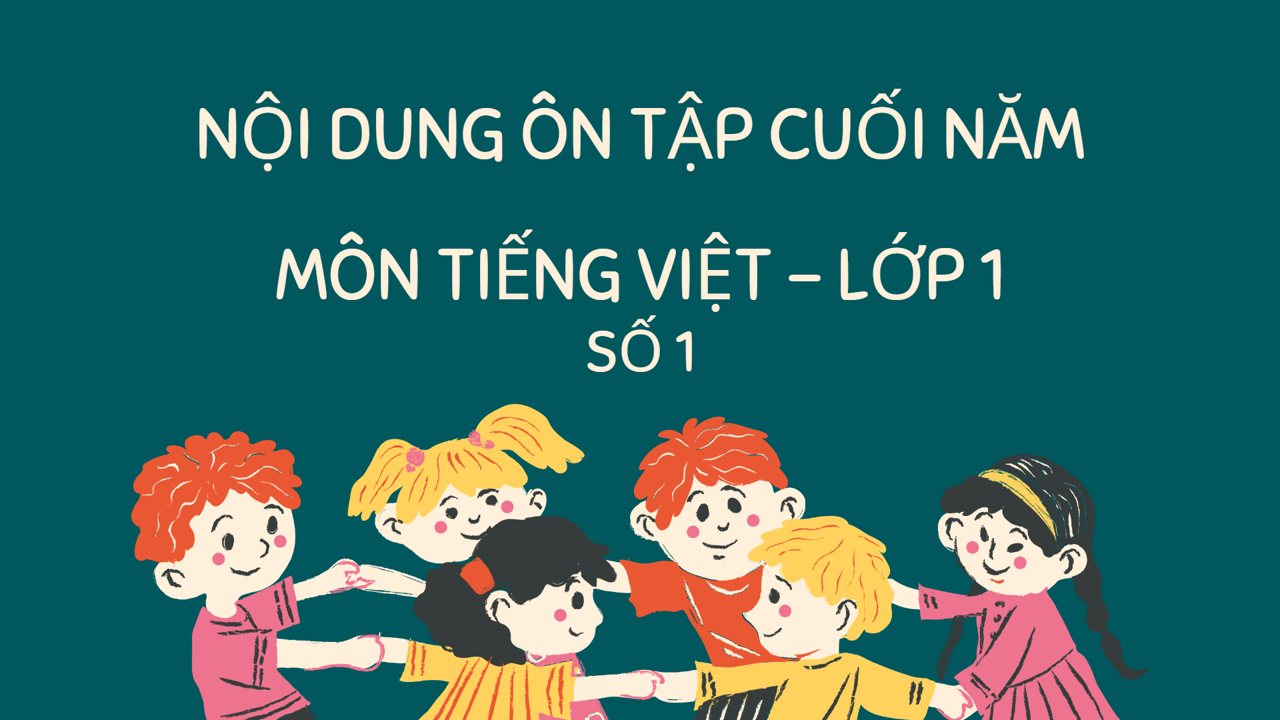 Nội dung ôn tập cuối năm môn Tiếng Việt Lớp 1 - Số 1