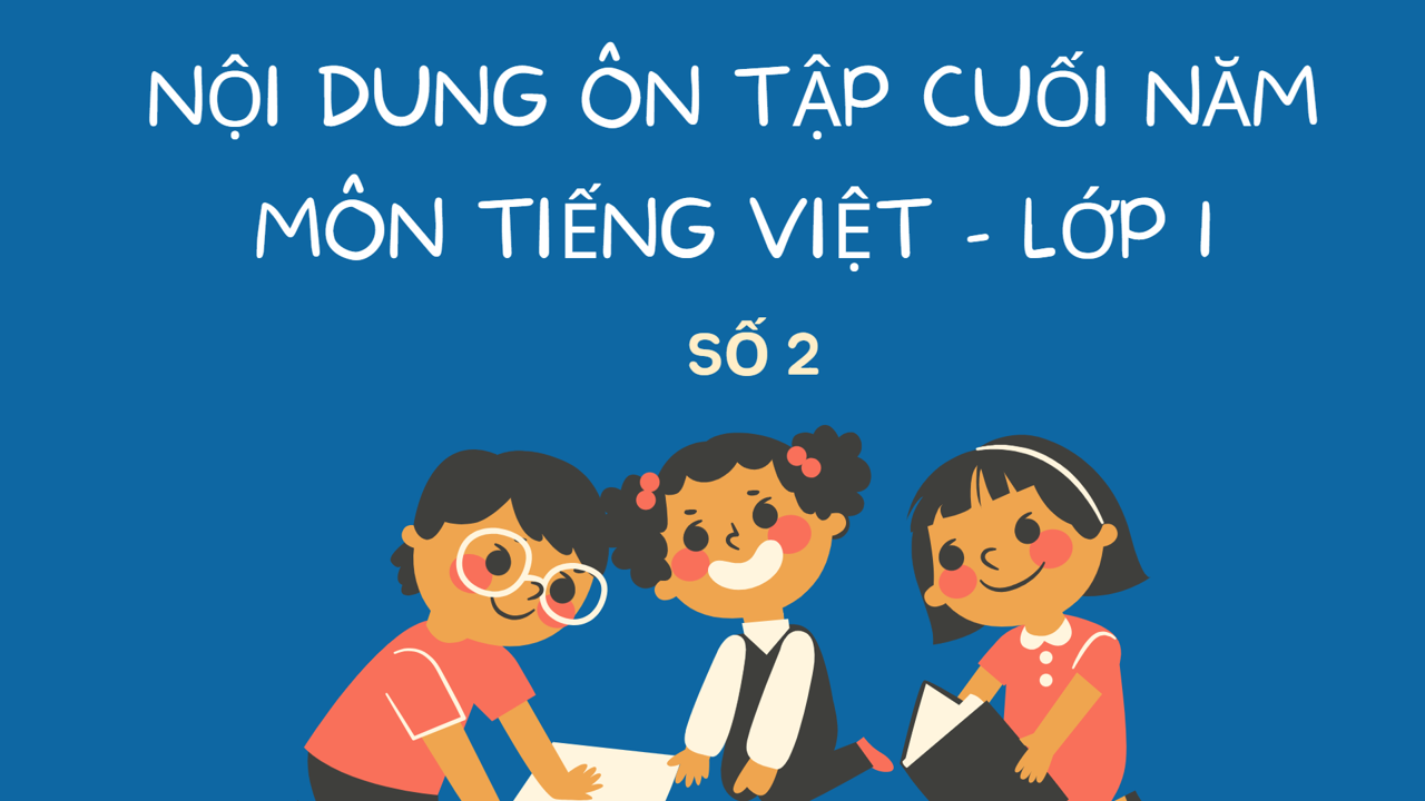Nội dung ôn tập cuối năm môn Tiếng Việt Lớp 1 - Số 2